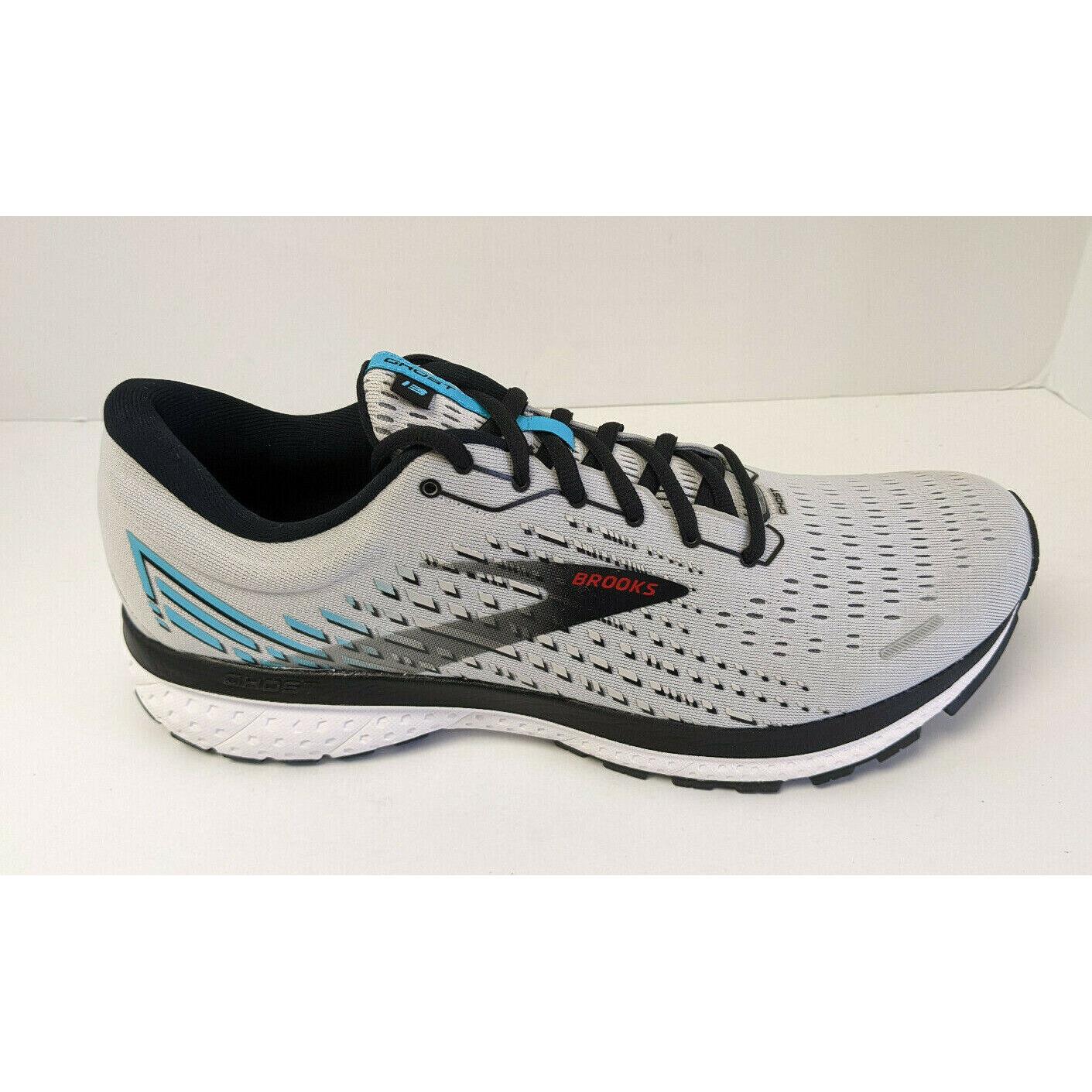 Brooks Ghost 13 Running Shoes Grey Men`s 12.5 M
