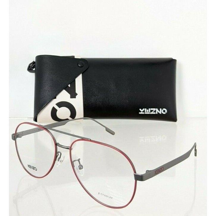 Kenzo Eyeglasses KZ50115U 015 Frame 50115 Red 56mm Frame