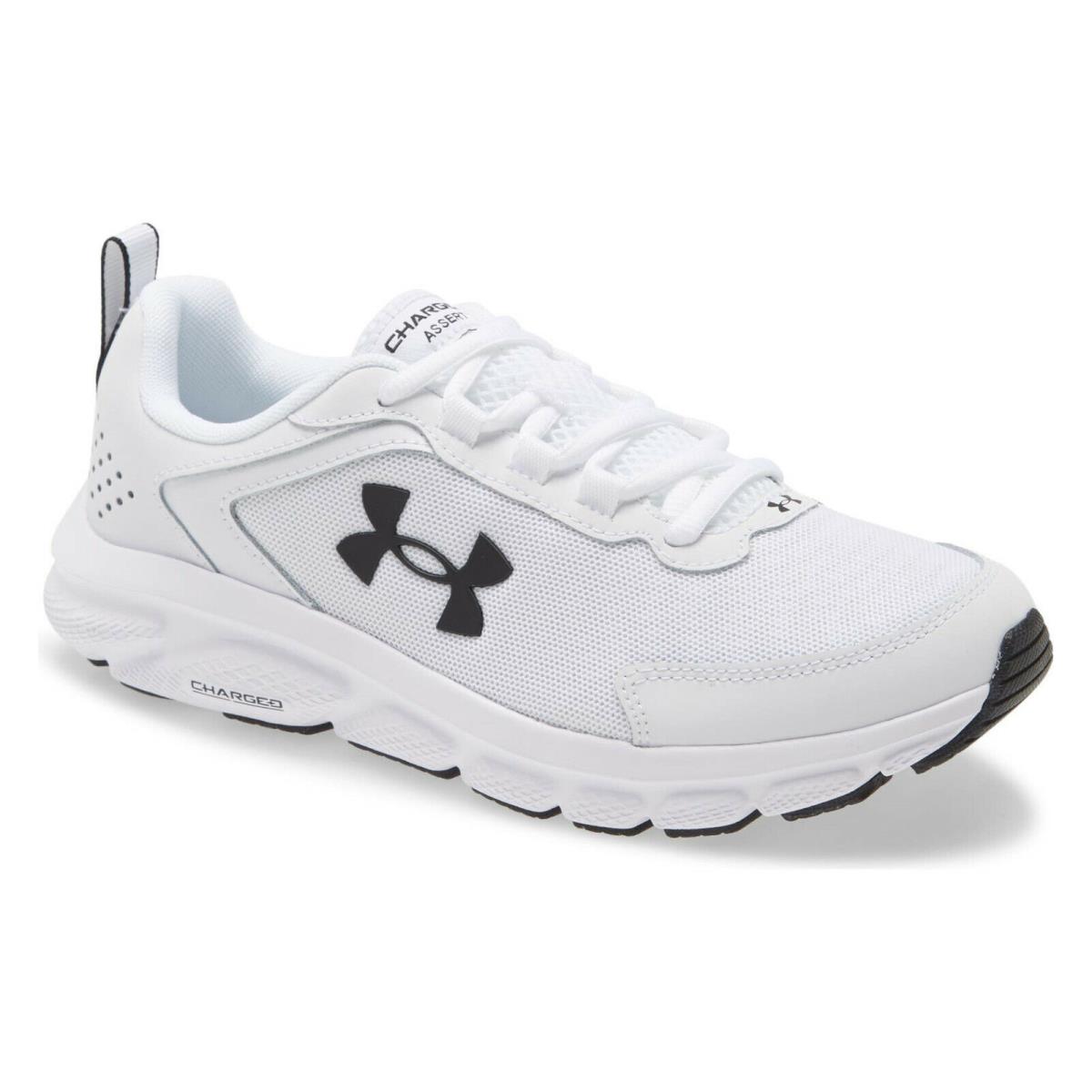 Under Armour Charged Assert 9 Womens Running Shoes Neutral Sneaker White