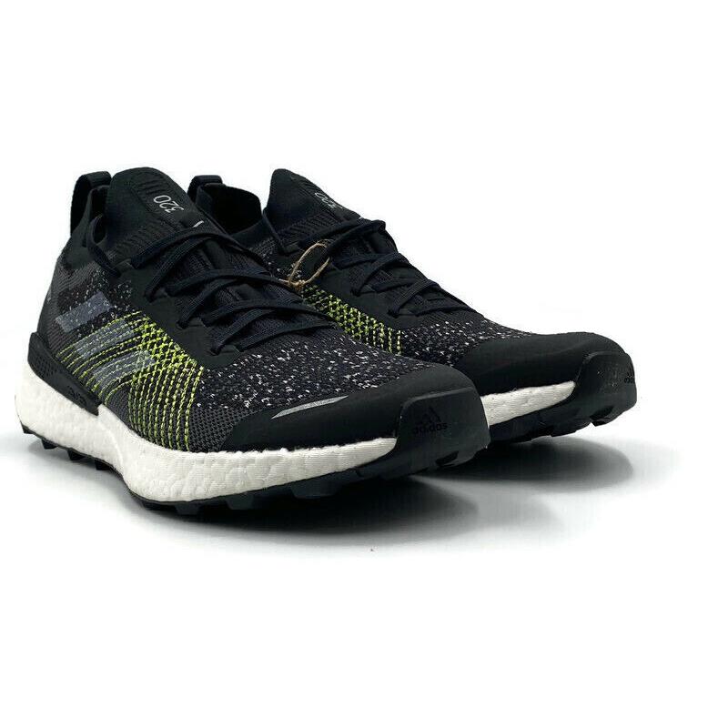 Adidas shoes TERREX Two Ultra Primeblue - Black White 3