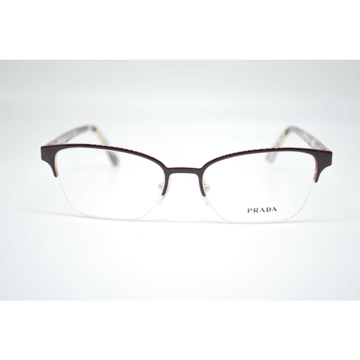 Prada eyeglasses VPR - TOP BORDEAUX/PALE GOLD Frame 1