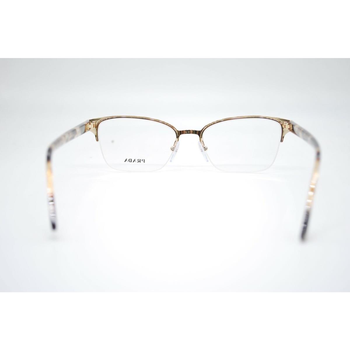 Prada eyeglasses VPR - TOP BORDEAUX/PALE GOLD Frame 3