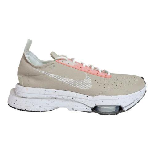 Nike Mens 10 10.5 11 11.5 12 Air Zoom-type Crater Cream II White Orange Shoes - White