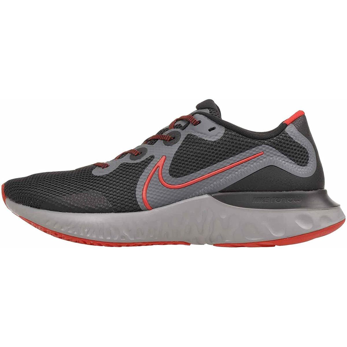 Nike Renew Run Mens Shoes Black/university Red/iron Grey Sneakers CZ8674-001
