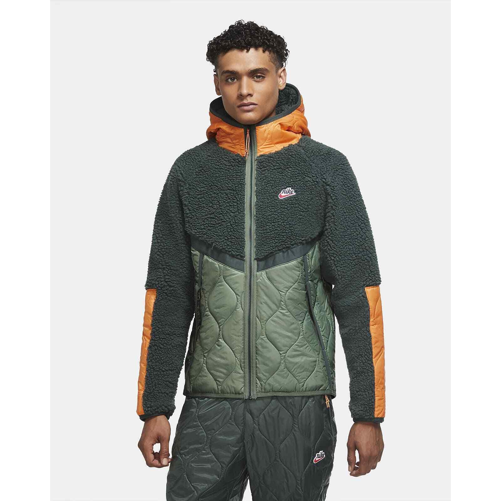 nike anorak fleece