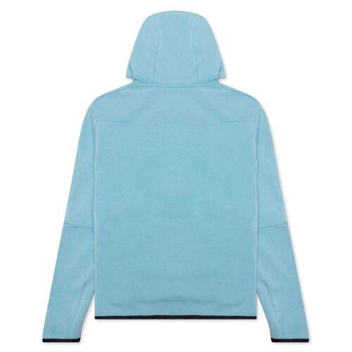 cerulean nike tech fleece hoodie