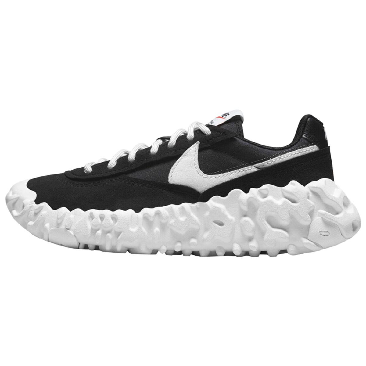 Nike Overbreak Mens DC3041-002 Black White Anthracite Running Shoes Size 9.5