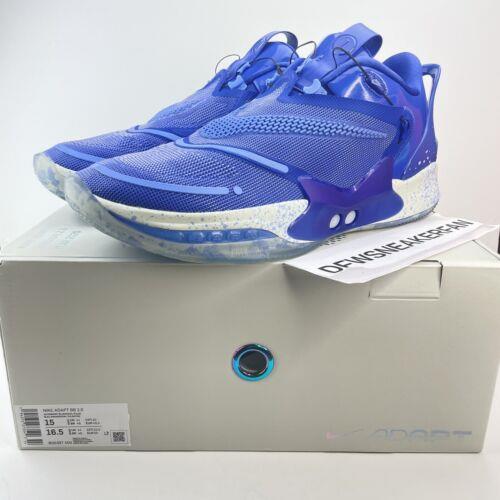 Nike Adapt BB 2.0 Astronomy Blue Shoes BQ5397-400 Men s 15