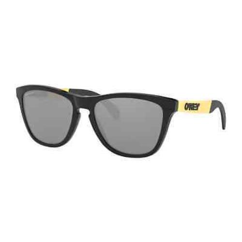 Oakley Sunglasses Frogskins Mix A Polished Black w/ Prizm Grey OO9428F-12 - Frame: Polished Black, Lens: Grey