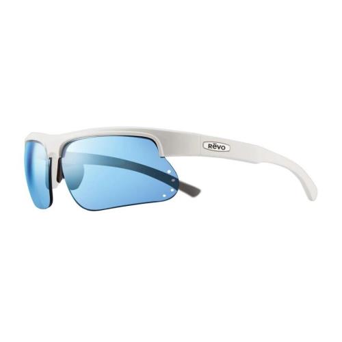 Revo Cusp S Polarized Sunglasses - RE 1025 09BL/White/BlueWater