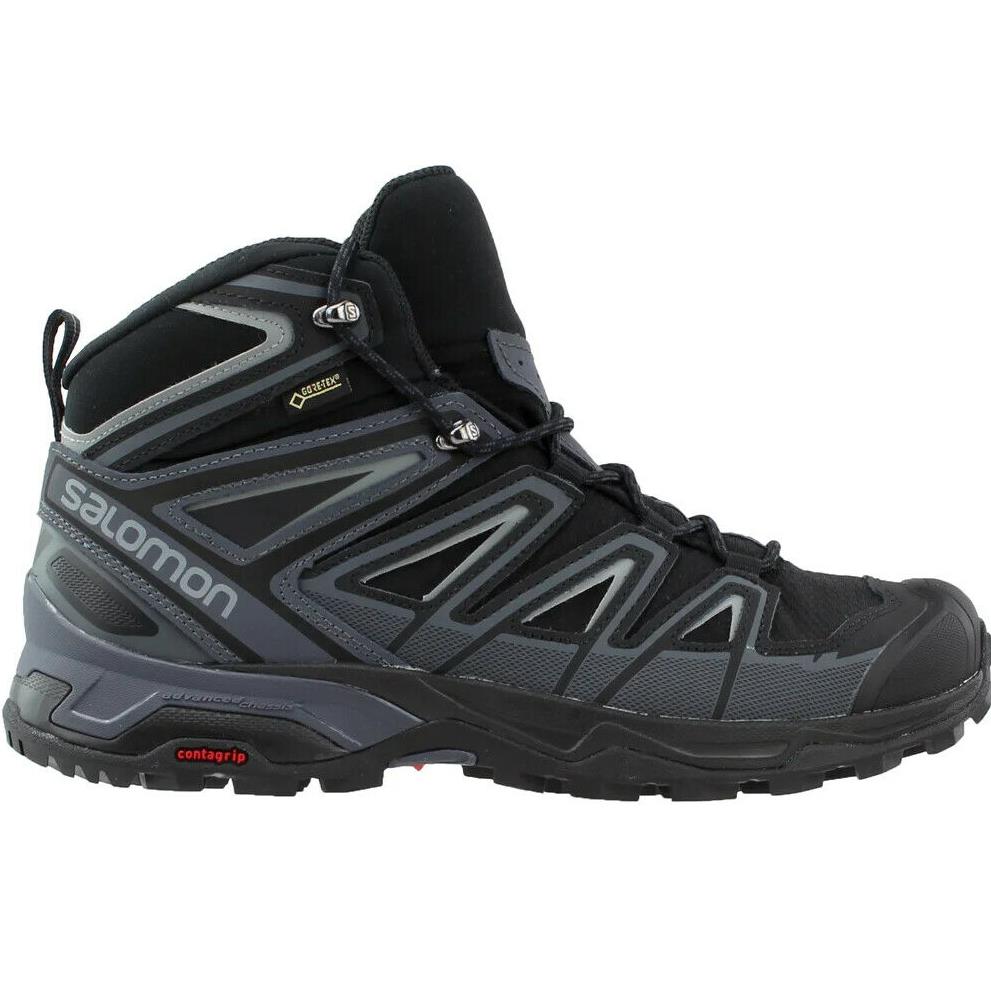 Salomon Men`s X Ultra 3 Mid Gtx Waterproof Hiking Shoes Black Select Size