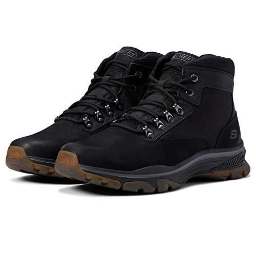 Skechers Men`s 204218 Ankle Boot - Choose Sz/col Black