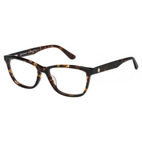 Juicy Couture JC Ju187 Eyeglasses 0086 Dark Havana