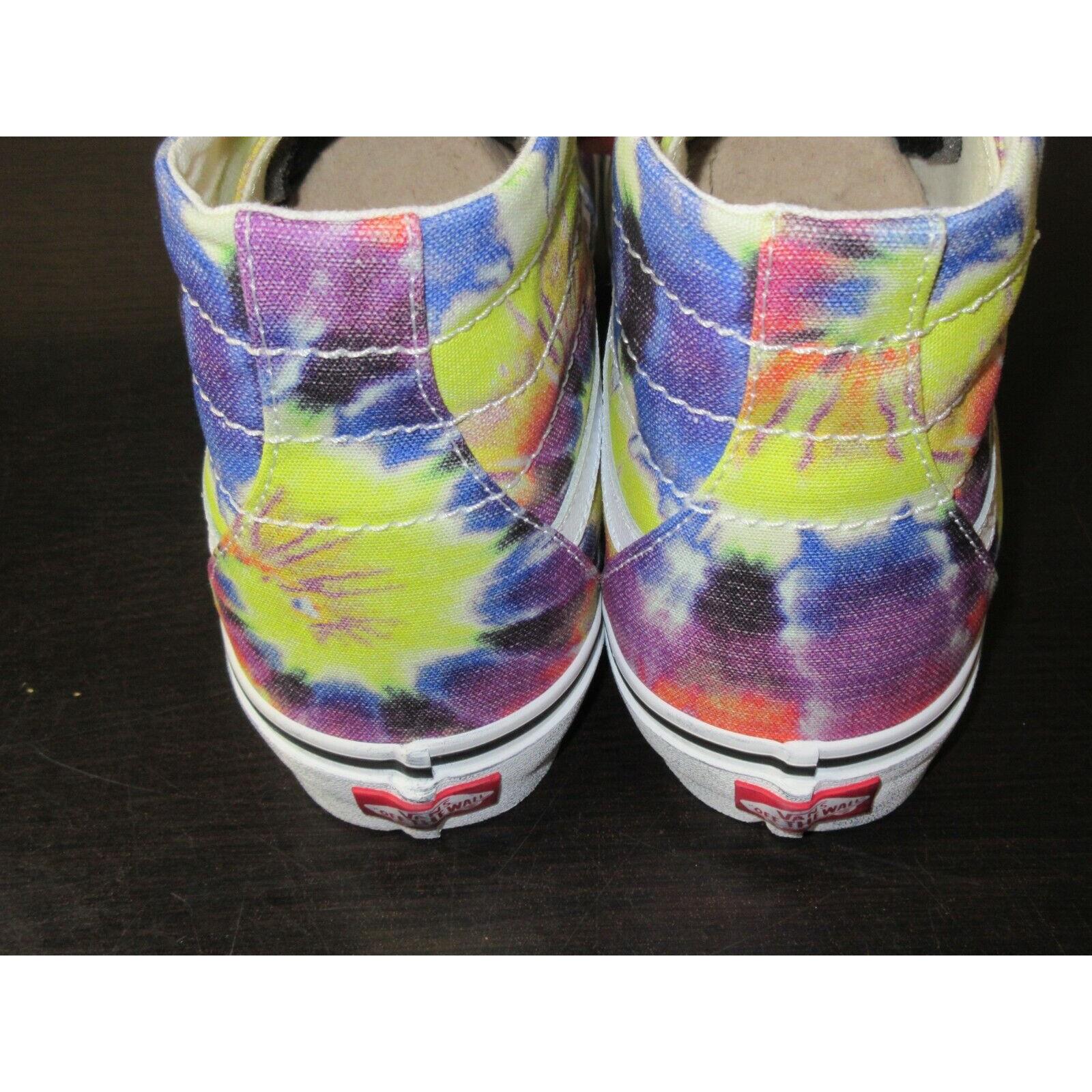 vans slip on washed tie dye canvas sneaker