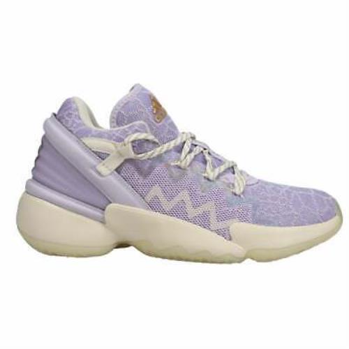 Adidas D.o.n. Issue #2 FZ0832 D.o.n. Issue 2 Mens Basketball Sneakers Shoes Casual - Purple - Purple