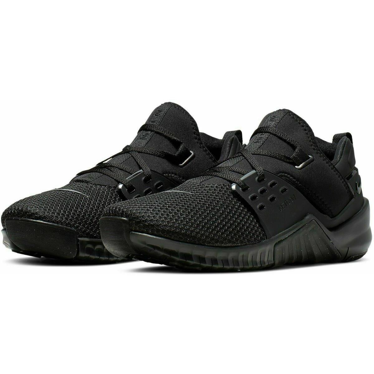 Nike Free Metcon 2 Cross Training Shoe Triple Black AQ8306-002 Men`s 10.5 11 - Black