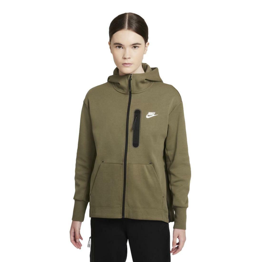 Nike Sportswear Women`s Tech Fleece Essential Full-zip Hoodie DD5624-222