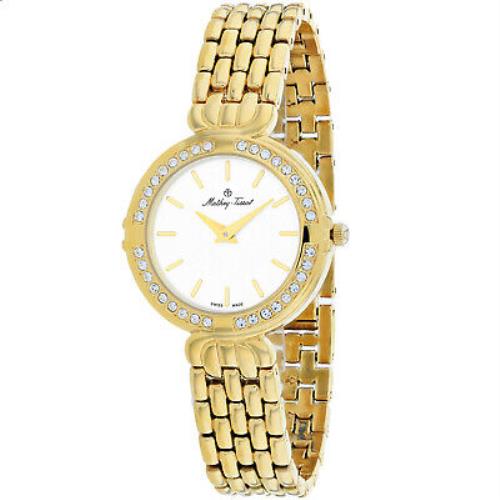 Mathey Tissot Women`s Fleury 6331 White Dial Watch - D6331PYI