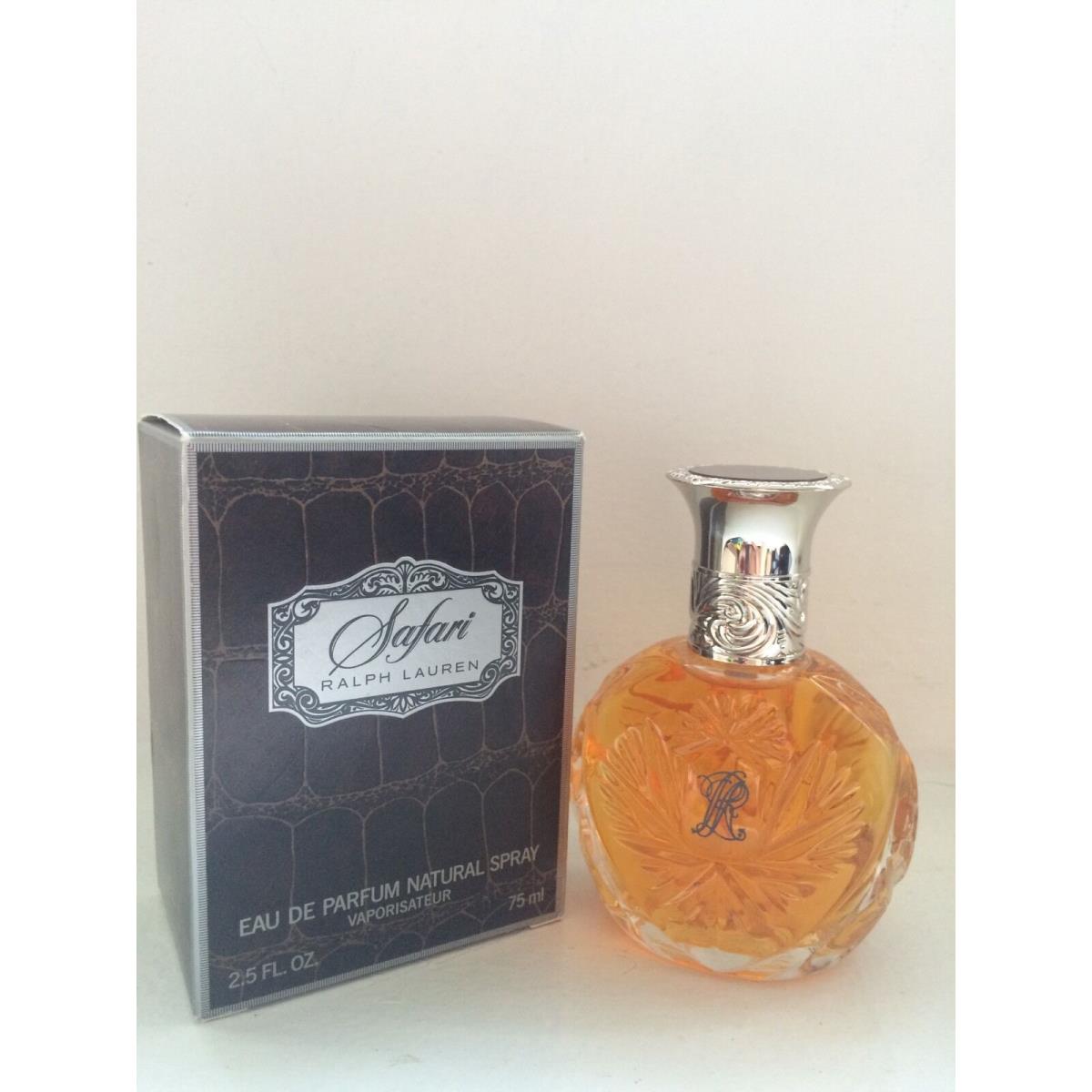 Safari Ralph Lauren 2.5 oz / 75 ml Eau de Parfum Spray Vintage Cosmair Rare