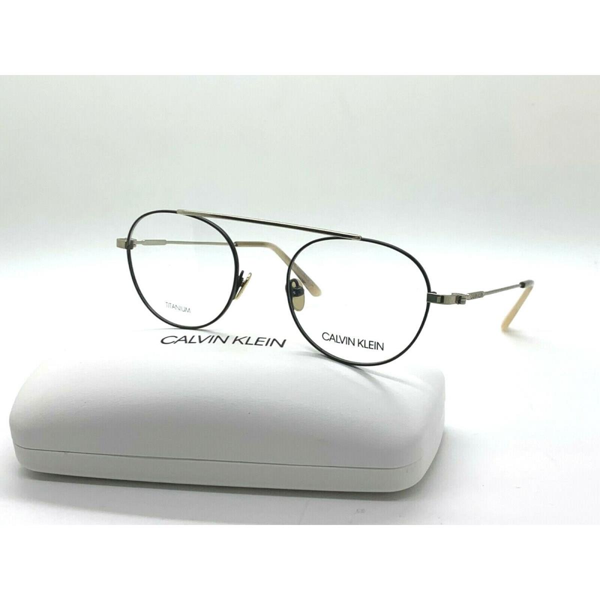 Calvin Klein CK19151 050 Grey/gold Optical Eyeglasses Frames 50-20-145MM /case