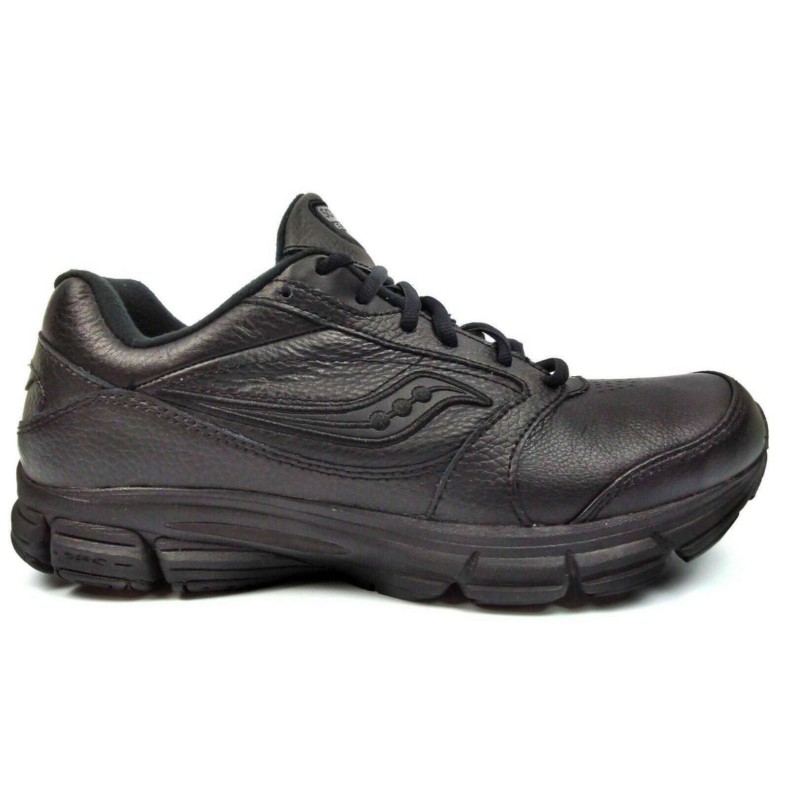 Saucony Men`s Progrid Echelon LE 2 Lace Up Walking Shoes Black Medium
