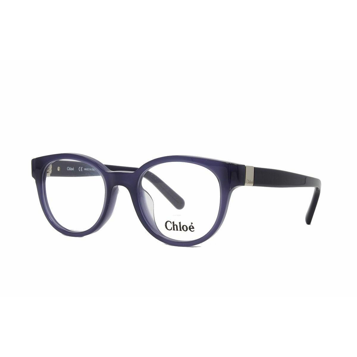Chloé Chloe Women`s Eyeglasses CE2700A Color 424 Blue Size 49mm with Hard Case