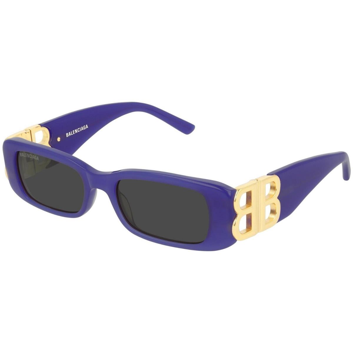 Balenciaga BB0096S Violet/grey 004 Sunglasses