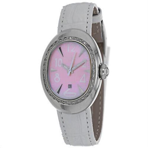 Locman Women`s Nuovo Mother of Pearl Dial Watch - 028MOPPKD/WH