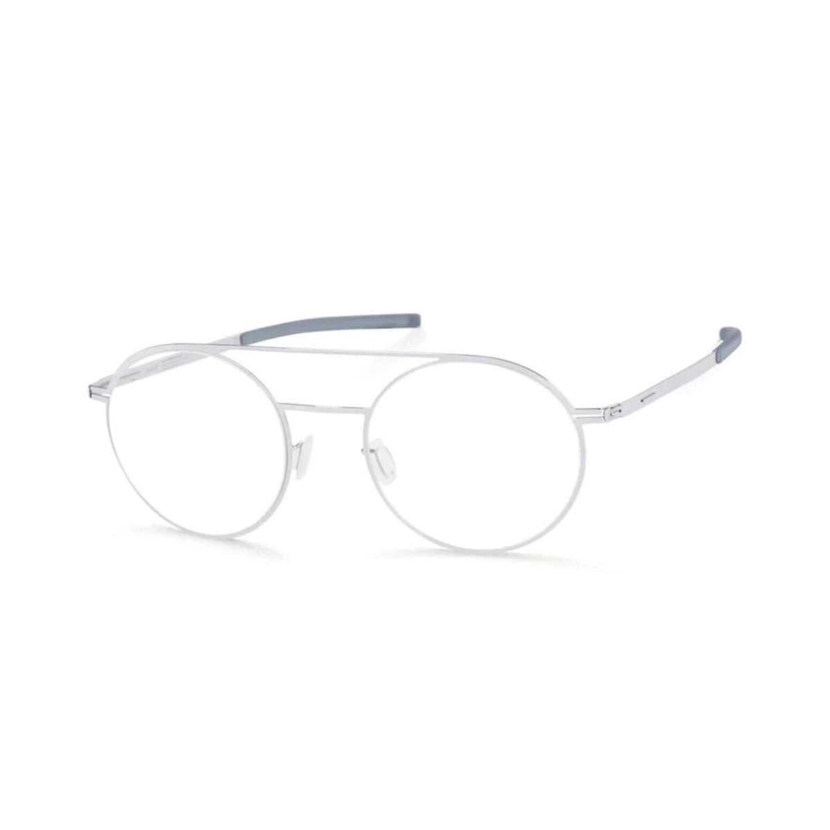 IC Berlin Hansa Chrome Grey Eyeglasses Germany with Case 51mm