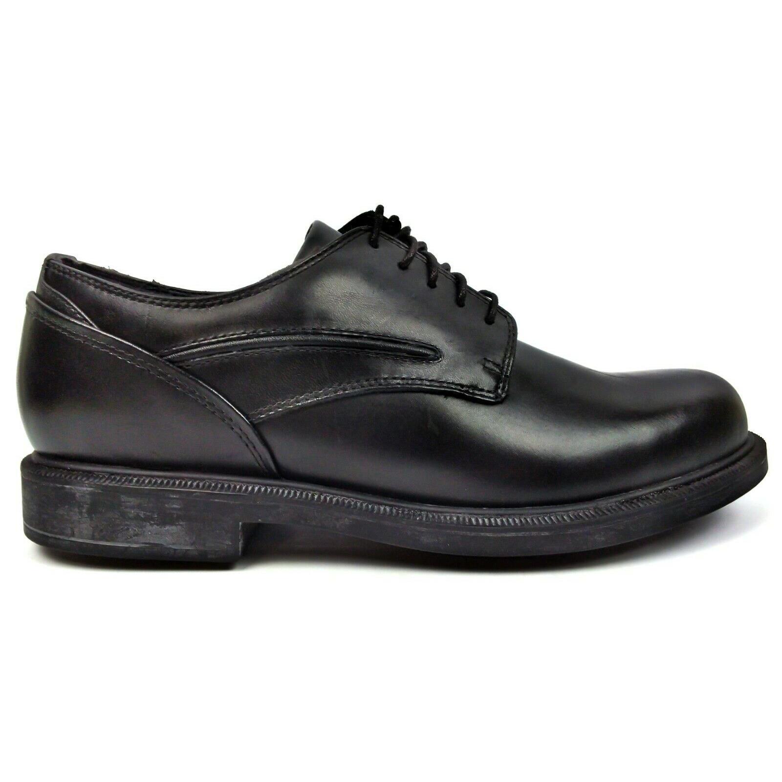 Dunham by Balance Burlington Waterproof Men`s Plain Toe Shoes Black Size 8