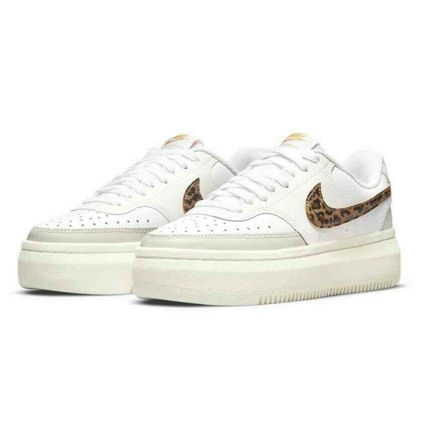 nike shoes with leopard swoosh