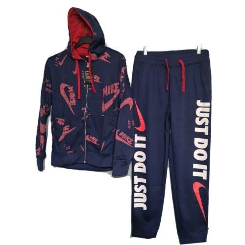 nike cotton sweat suit