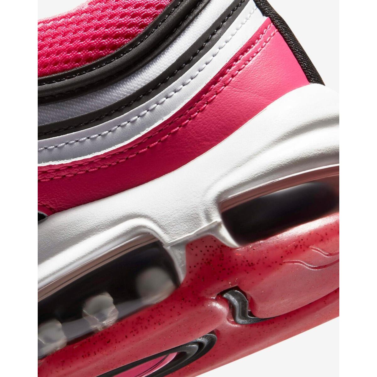 Nike Air Max 97 Lx Cv3411-600 Women`s Shoe Size 5 Pink Blast Black 