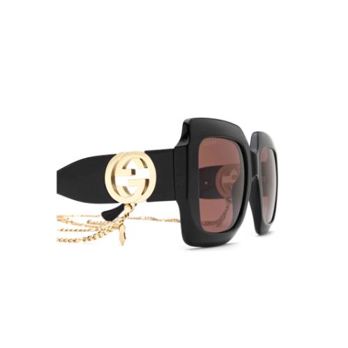 Gucci sunglasses  - Black Frame, Brown Lens