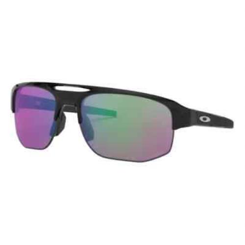 Oakley Sunglasses Mercenary Asian Polished Black W/prizm Golf OO9424F-10 68 - Black Frame, Golf Lens
