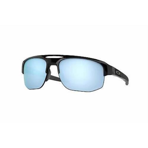 Oakley Sunglasses Mercenary Polished Black W/prizm Deep Water Polar OO9424-20 70 - Frame: Black, Lens:
