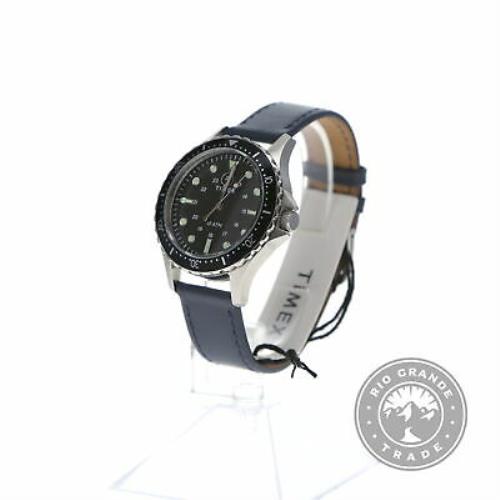 Timex Men`s TW2U10800 Analog Quartz Casual Watch in Silver-tone / Black