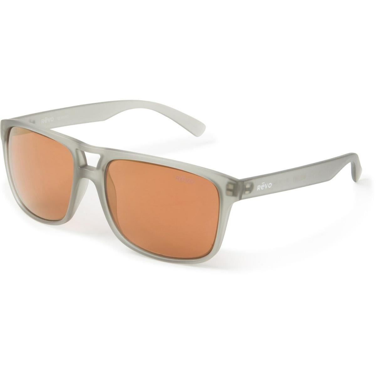 Revo Holsby Polarized Sunglasses - RE 1019 00OR/MatteGreyCrystal/OpenRoad