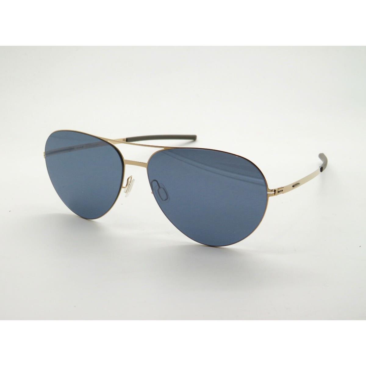 IC Berlin Karakaze SE Rose Gold/grey Aviator 61mm Sunglasses