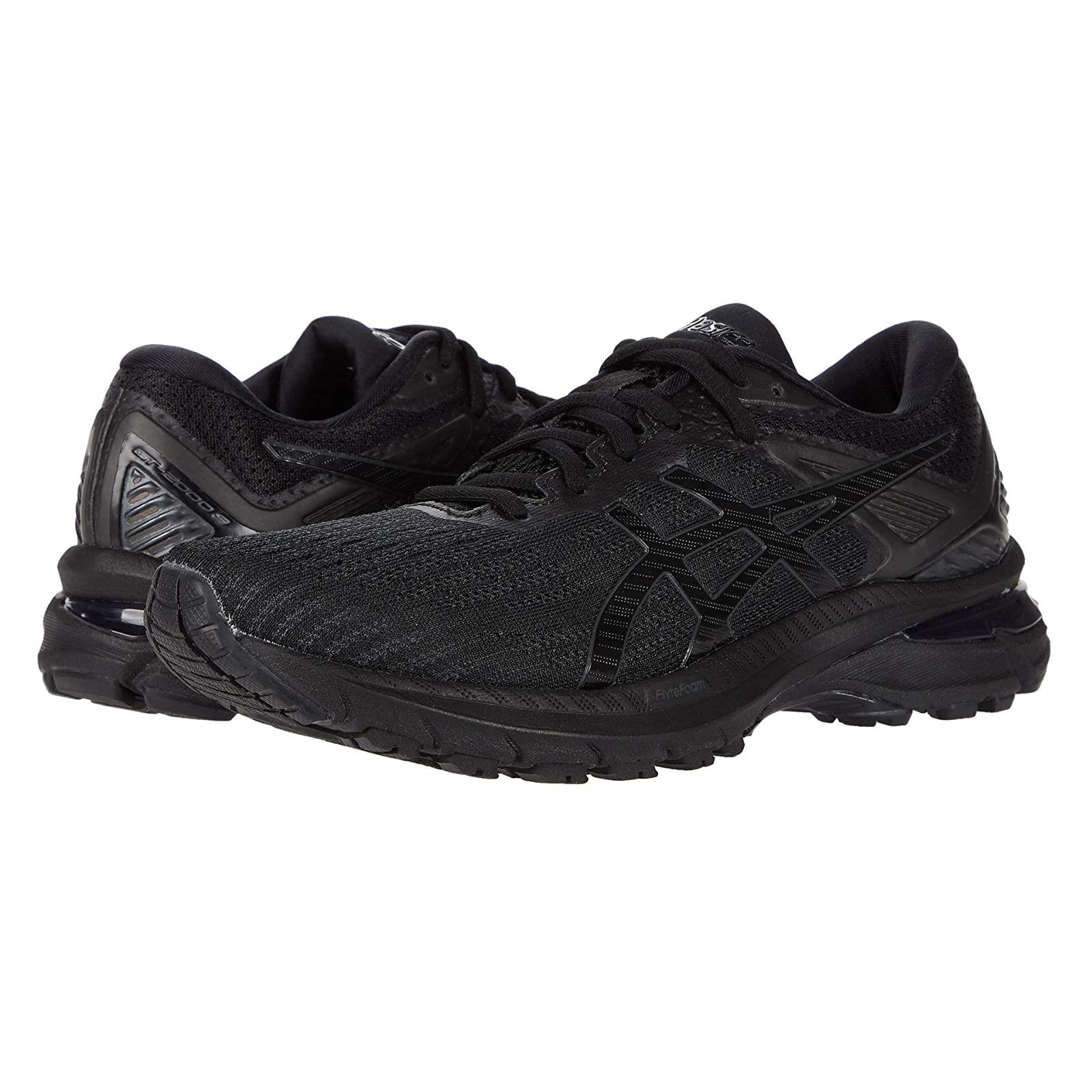 Woman`s Sneakers Athletic Shoes Asics GT-2000 9 Black/Black