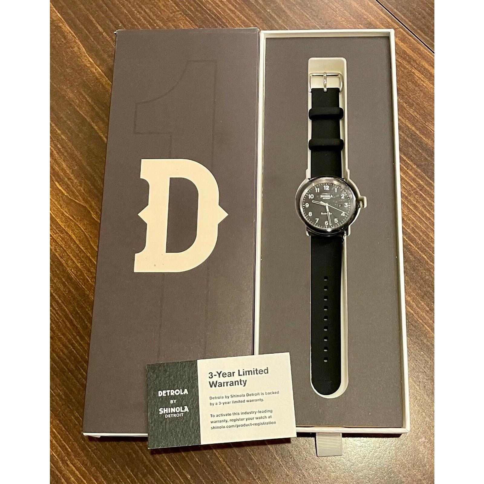 Shinola Detrola The Model D 43mm Watch S0120161970