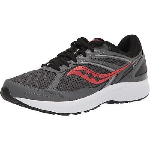 Saucony Men`s Cohesion TR14 Trail Running Shoes Charcoal/Flame