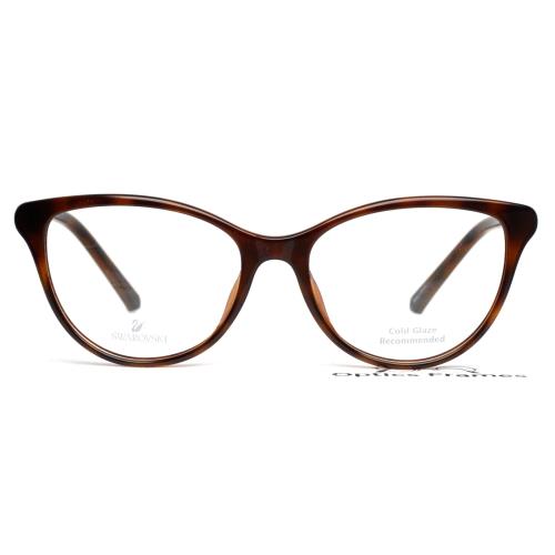 Swarovski SK5311 052 Dark Havana Womens Cat Eye Eyeglasses 52-16-140 B:42