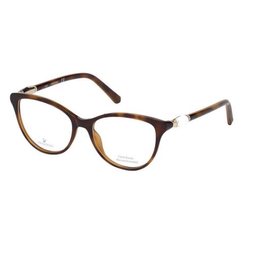 Swarovski SK5311 Dark Havana Eyeglasses