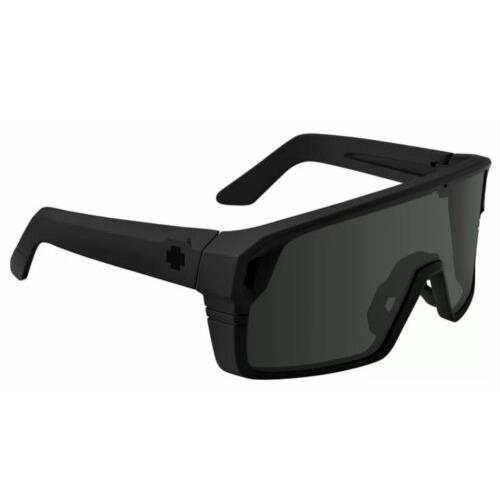 Spy Optic Monolith Sunglasses - Matte Black / Happy Gray Green Black Spectra
