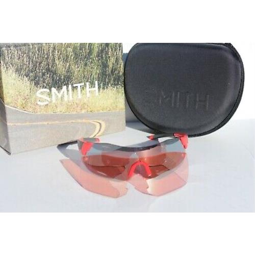 Smith Optics sunglasses Pivlock Arena Max - Red Frame, Platinum Lens 3