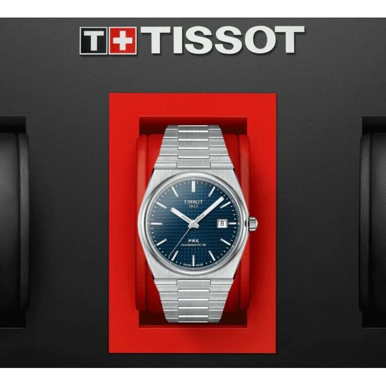 Tissot watch PRX - Blue Dial 2