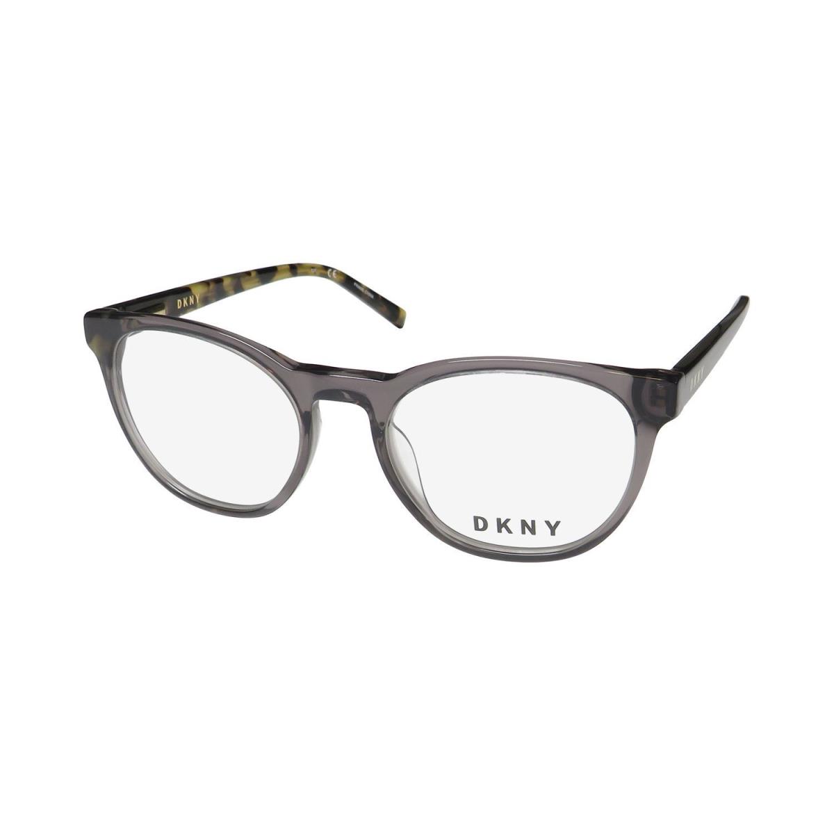 Dkny DK5000 Eyeglasses 51-18-135 Oval Full-rim Plastic 014 Gray Womens