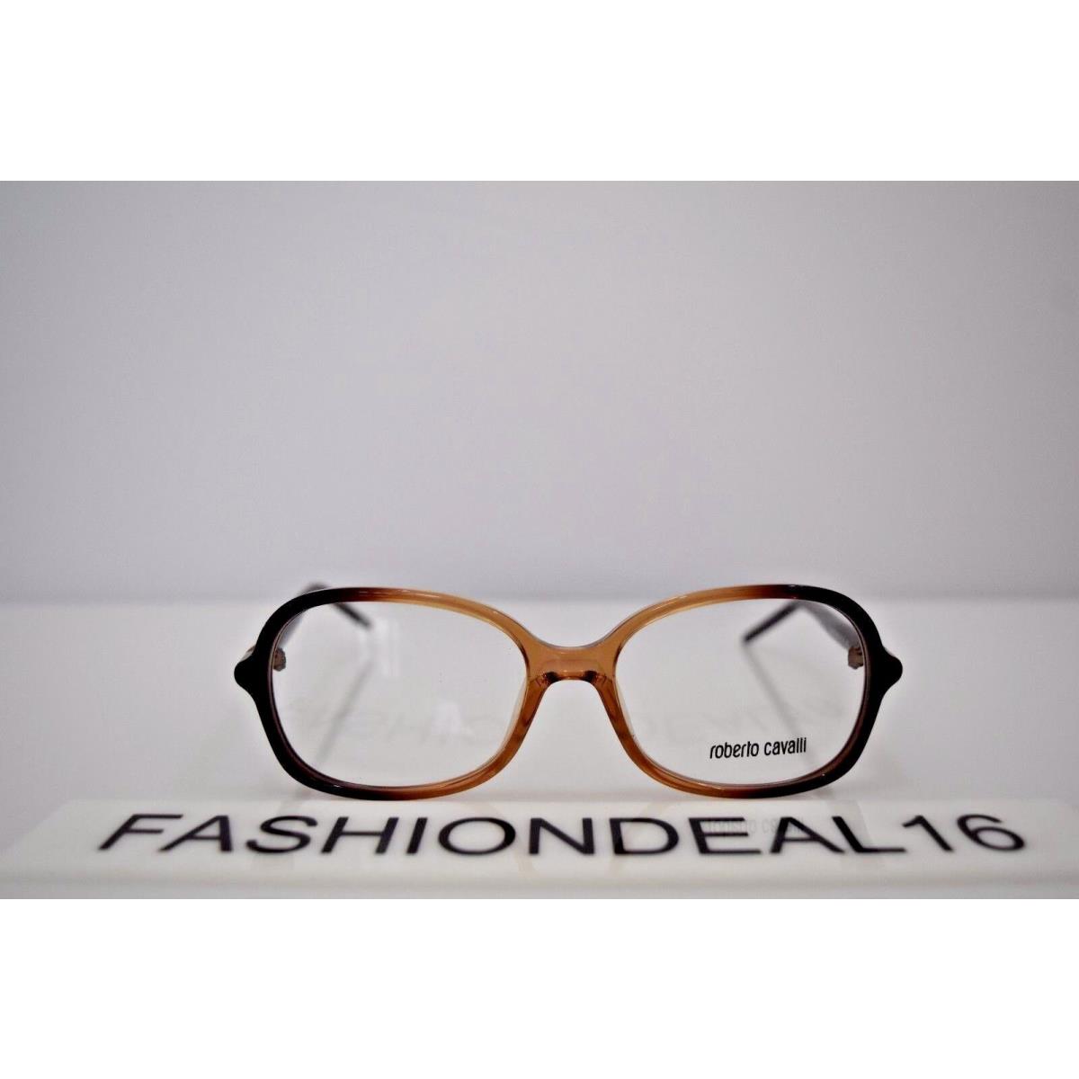 Roberto Cavalli eyeglasses  - Brown/Beige Translucent Frame 1