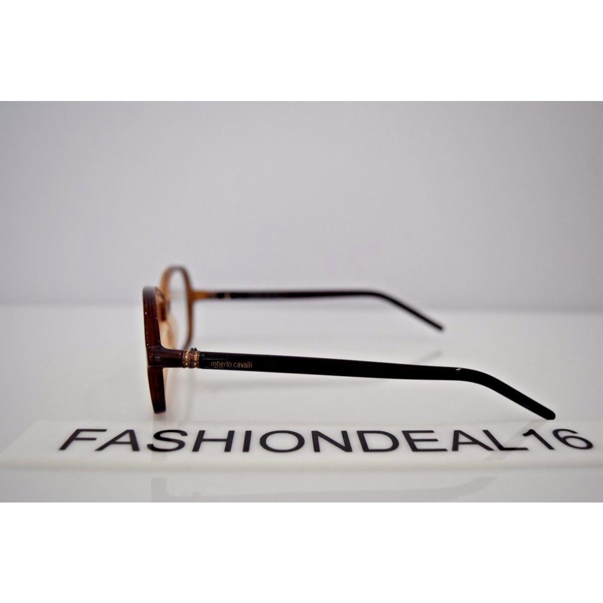 Roberto Cavalli eyeglasses  - Brown/Beige Translucent Frame 2
